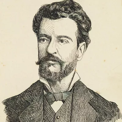 Retrato de Bernardo Guimarães