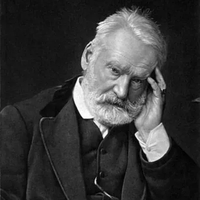 Retrato de Victor Hugo