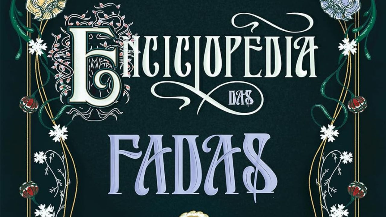 Capa de "Enciclopédia das Fadas, de Emily Wild"