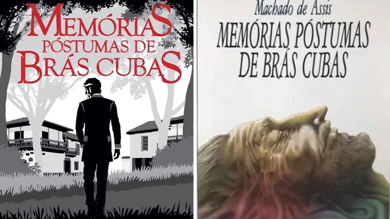 capas do livro Memórias Póstumas de Brás Cubas de machado de assis