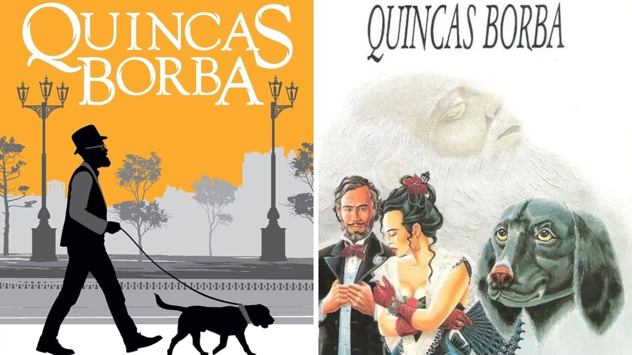Capas do livro quincas borbas, de machado de assis