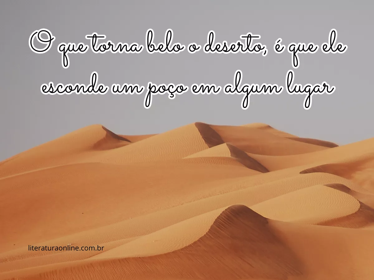 Dunas de areia douradas no deserto, transmitindo a ideia de que, mesmo em cenários áridos, sempre há algo valioso escondido.
