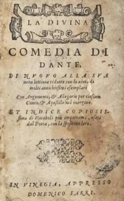 Capa de A Divina Comédia