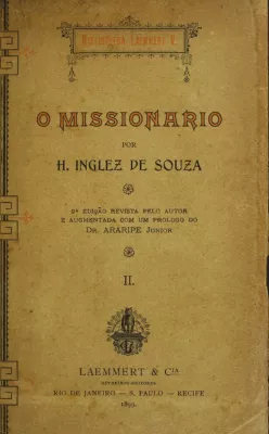 Capa de O Missionário