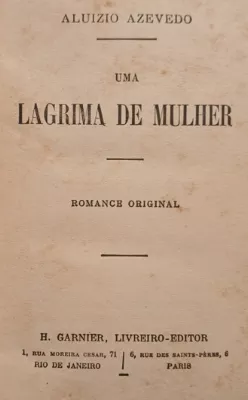 Capa de Uma Lágrima de Mulher