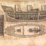 Representação de um navio negreiro (Imagem: Domínio Público)