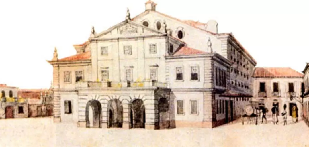 Como foi chamado o primeiro Teatro Brasileiro?