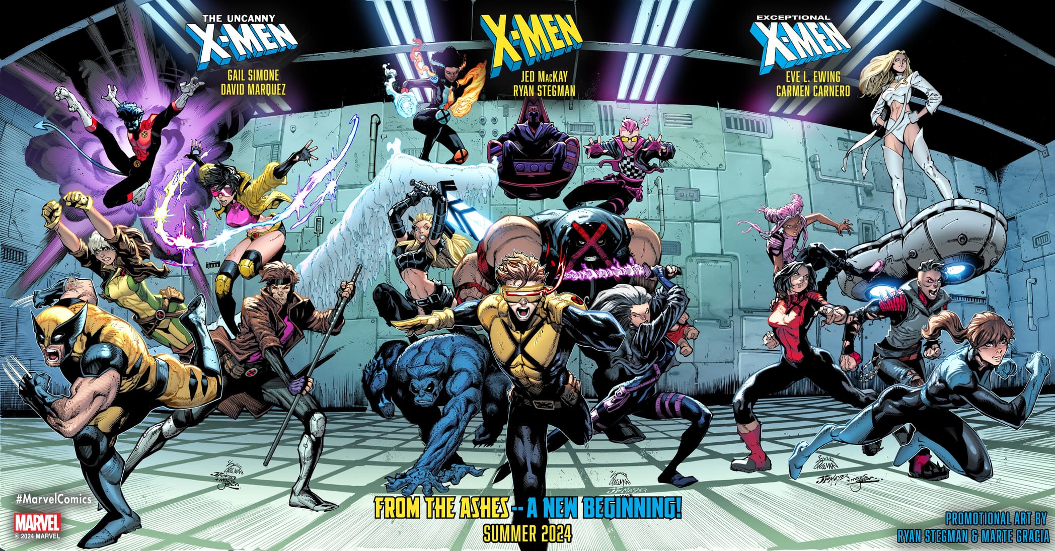 Marvel revela o futuro dos X-Men nos quadrinhos