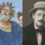 O poeta Homero e o escritor James Joyce
