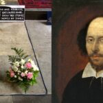 A sinistra maldição na cova de William Shakespeare