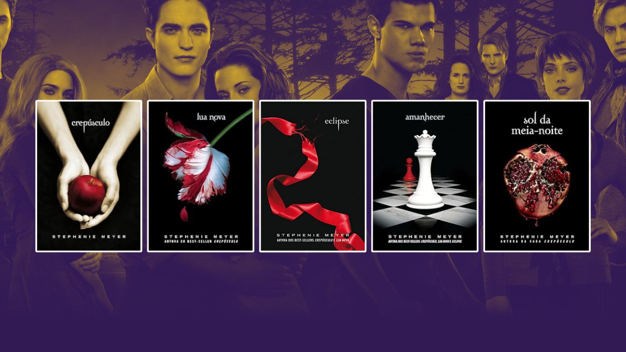 ordem correta dos livros da Saga Crepúsculo