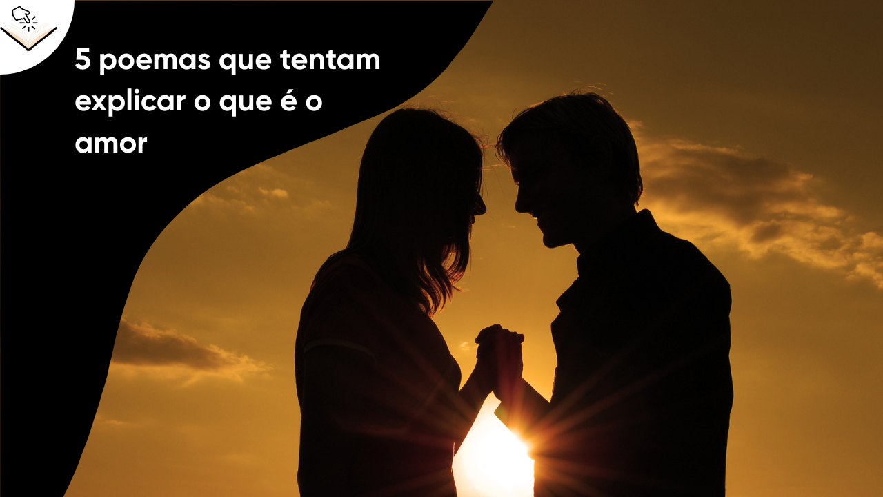 Um casal de mãos dadas com o pôr do sol ao fundo, e à esquerda está o título da postagem, com o logo do site no canto superior esquerdo da imagem.
